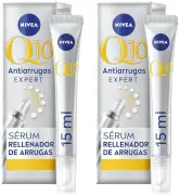 2x15ml NIVEA Q10 Expert Sérum Antiarrugas Tratamiento Concentrado