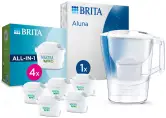 Jarra filtradora Brita Aluna 2.4L + 4 Filtros