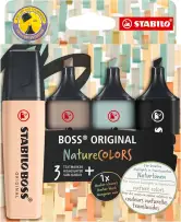 STABILO Marcador BOSS ORIGINAL 4 colores