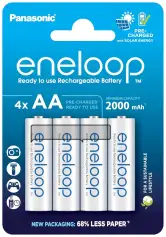 4x pilas recargables AA Eneloop