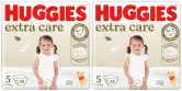 56 pañales Huggies Extra Care talla 5