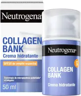 Neutrogena Collagen Bank Crema hidratante facial SPF30 50ml