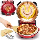 Nutrichef horno eléctrico para pizza + accesorios