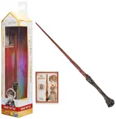 Varita Harry Potter 30cm + tarjeta hechizo