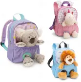 NICI Mochila Infantil con peluche