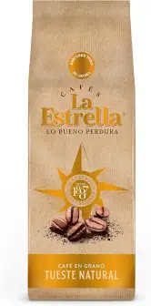 500gr La Estrella Café en Grano Natural