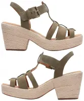 Sandalias Clarks nobuk tacón Maritsa 70