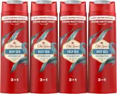4x400ml Old Spice Deep Sea Gel De Ducha Y Champú