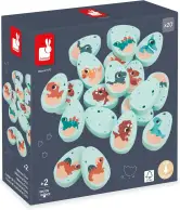 Janod  Juego de Memoria Dinosaurios 20pcs