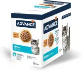 12x85gr Advance Comida Húmeda para Gatitos con Pollo