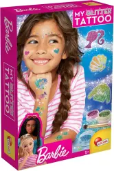 Barbie Estudio de tatuajes brillantes temporales infantiles