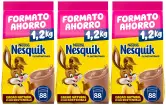 3x 1,2kg Nesquik Nestlé Instantáneo