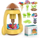 Kit de manualidades con ramo de flores de tela para niños