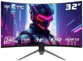 Monitor gaming KTC 32" FHD curvo 240hz