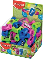 Expositor con 75 sacapuntas Maped Boogy 