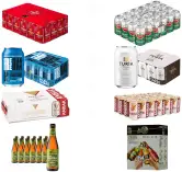 Ahorra 21% cuando gastes 20€ en variedad de cervezas en Amazon