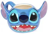 Taza esmaltada 3D Lilo & Stitch 350ml