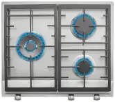 TEKA Placa de Gas Butano 60 cm 3 fuegos