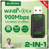 Adaptador USB WiFi6 BT 5.4 2 en 1 AX900