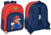 Mochila Super Mario niños 28x10x34cm