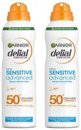 2x150ml Garnier Delial Sensitive Advanced Bruma Protectora Solar