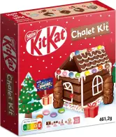 Casa de chocolate con leche Nestlé KitKat