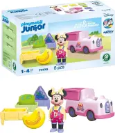 PLAYMOBIL Junior Minnie con carrito de frutas 8 pcs