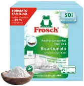 50 pastillas lavavajillas Todo en 1 con bicarbonato Frosch