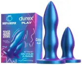 Set de Plugs Anales Durex Deep & Deeper