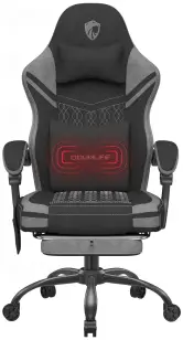 Silla gaming ergonómica con masaje