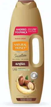 1350ml Gel de Ducha Argán Natural Honey