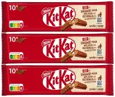Pack de 3 x 10 Kit Kat de chocolate con leche