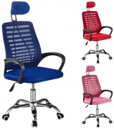 Silla de oficina ergonómica ajustable