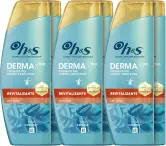 6x300ml H&S DermaXPro Revitalizante Champú Anticaspa