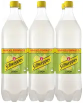 6x 1,5L Botella Schweppes Limón