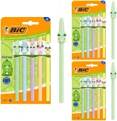 15x BIC Cristal Figuras pastel de punta media 1mm