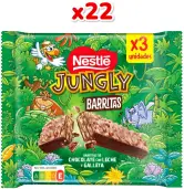 66x34gr Nestlé Jungly barrita de chocolate con leche
