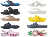 Recopilación zuecos y chanclas Crocs en Privé by Zalando