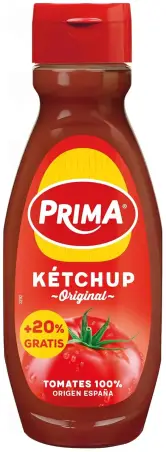 Ketchup Prima Original 445 g + 20% Ketchup Prima Original 445 g + 20%