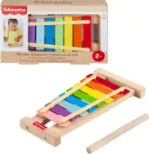 Fisher-Price Xilófono de madera con mazo Fisher-Price Xilófono de madera con mazo