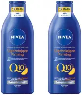 2x400ml NIVEA Q10 Plus Loción corporal reafirmante con vitamina C