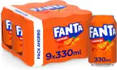 9x330ml Lata Fanta Naranja