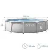 Intex Piscina Desmontable 6.503 litros Intex Piscina Desmontable 6.503 litros
