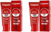 2x50ml Colgate Max White Ultra Active Foam