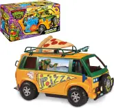 Furgoneta de Reparto Pizza Fire Delivery TMNT