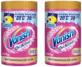 2x1450gr Vanish Gold quitamanchas en polvo