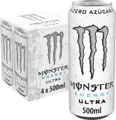 4x500ml Monster Energy Ultra White 4x500ml Monster Energy Ultra White