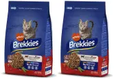 2x3,5kg Pienso gatos Brekkies con Buey, Verduras y Cereales 2x3,5kg Pienso gatos Brekkies con Buey, Verduras y Cereales