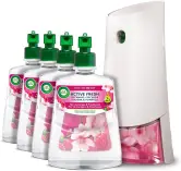 Air Wick Active Fresh flor de cerezo y frambuesa difusor + 4 recambios