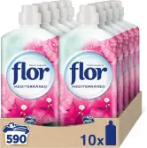 10x Flor Suavizante Aroma Oceánico (590 lavados)
